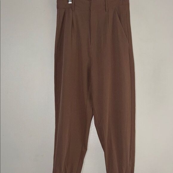 Shinestar Brown Relaxed Fit Joggers Small - Picture 1 of 11